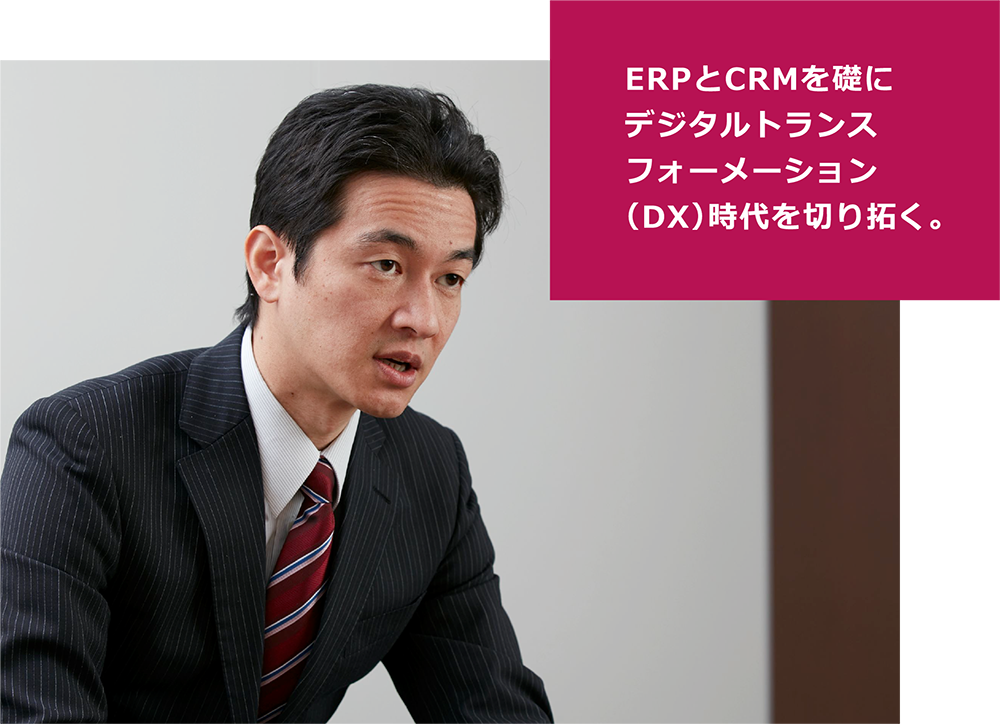 ERP・CRMの導入支援を中心に、豊富なノウハウと実績